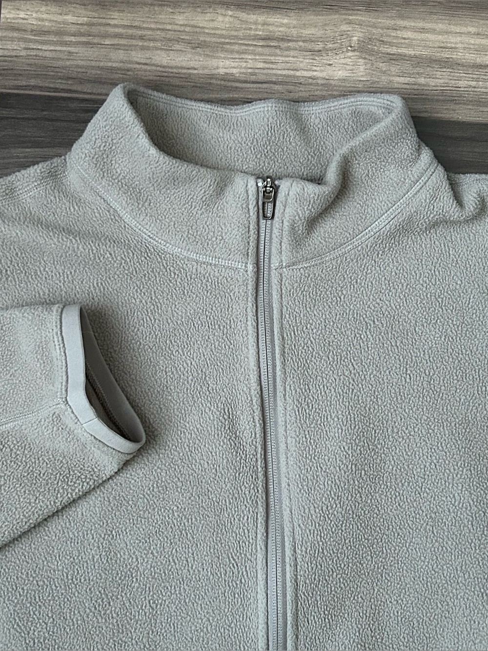 Lululemon LM3DTCS Oversized Fit-Fleece 1/2 Zip Pullover Men's Size Large Gray